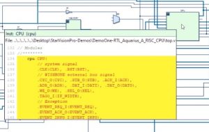 Concept Engineering - source code pane