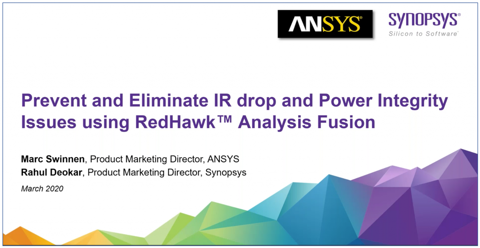 ir drop analysis using redhawk