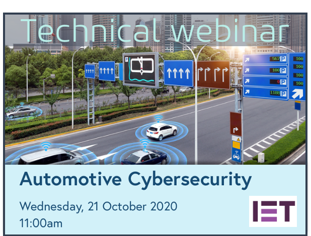 Technical webinar IET 21 Oct 2020