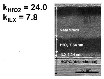 dielectric stack TEM