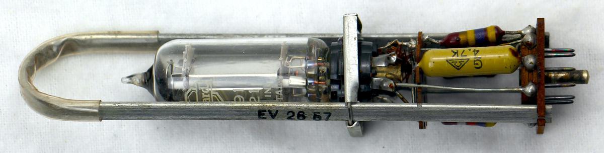 Tube module from an IBM 604 Electronic Calculating Punch.