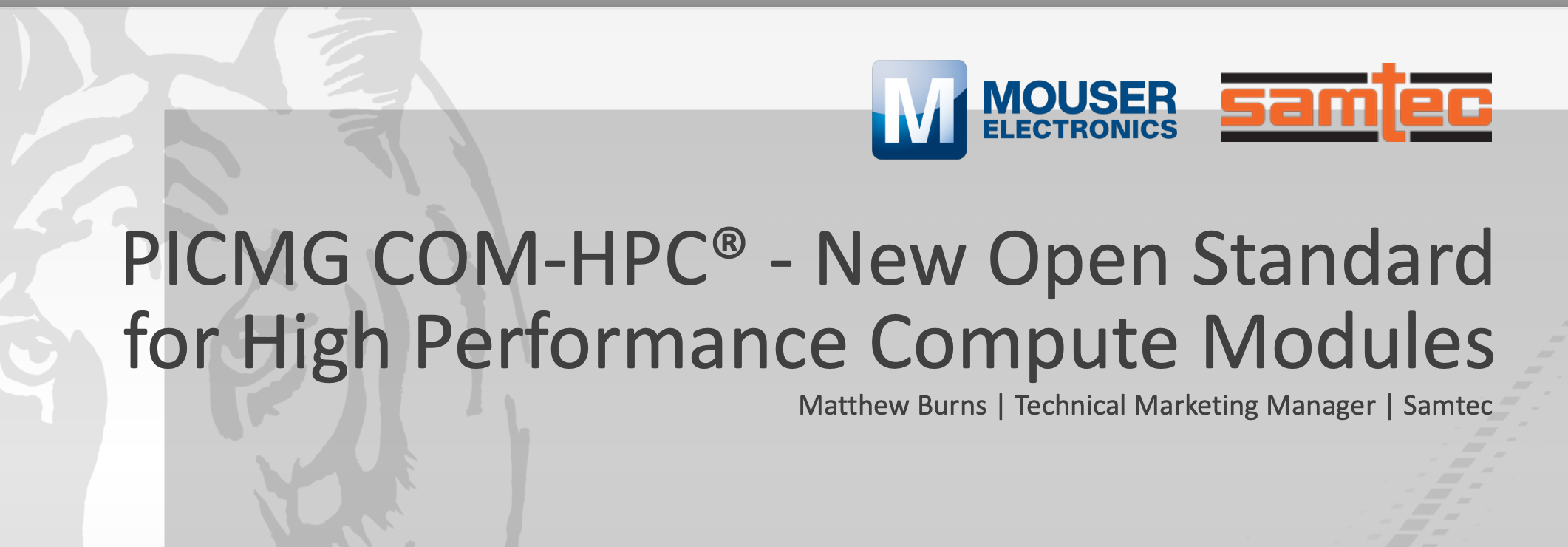 Webinar PICMG COM HPC® New Open Standard for High Performance Compute Modules