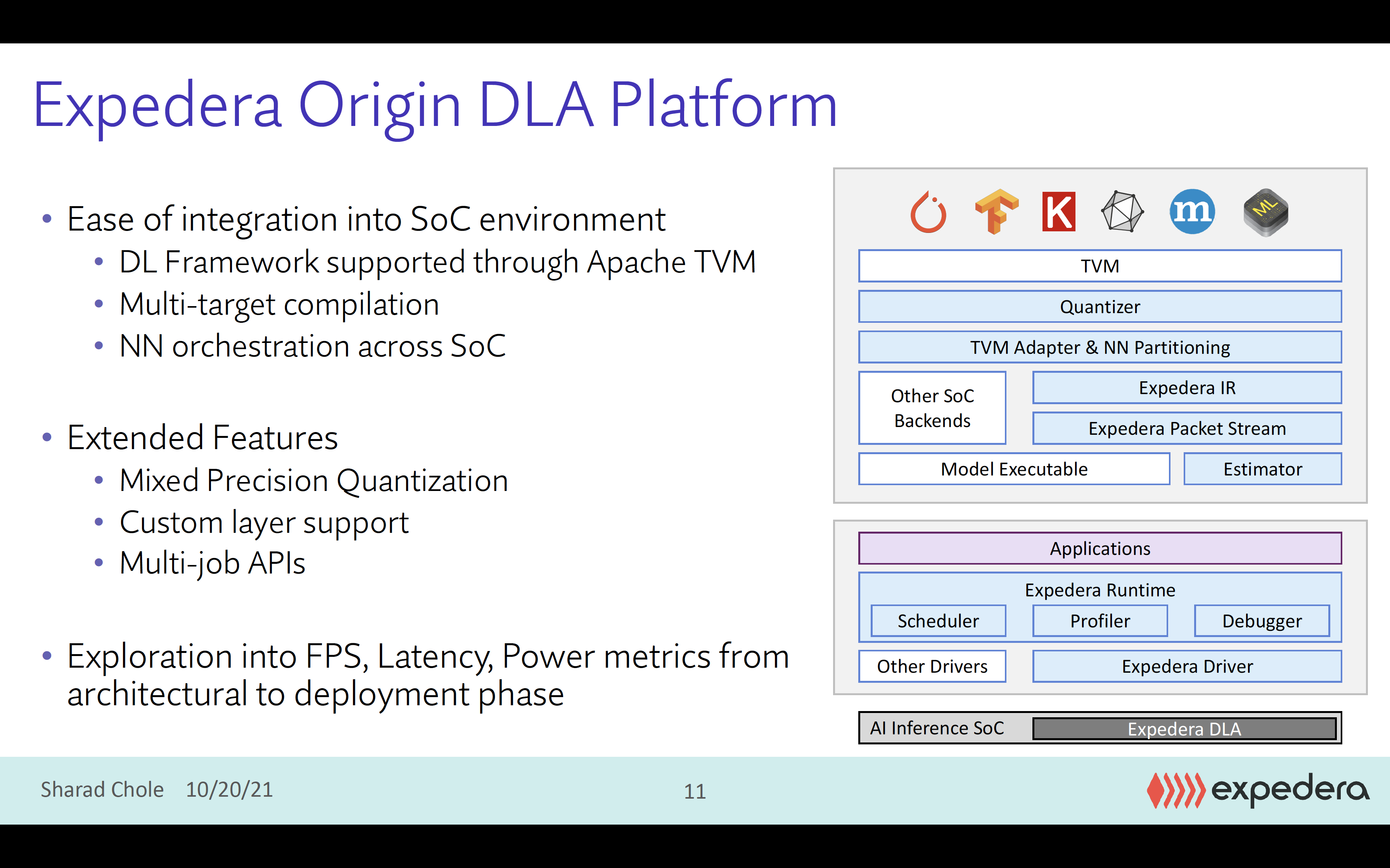 11 Expedera Origin DLA Platform