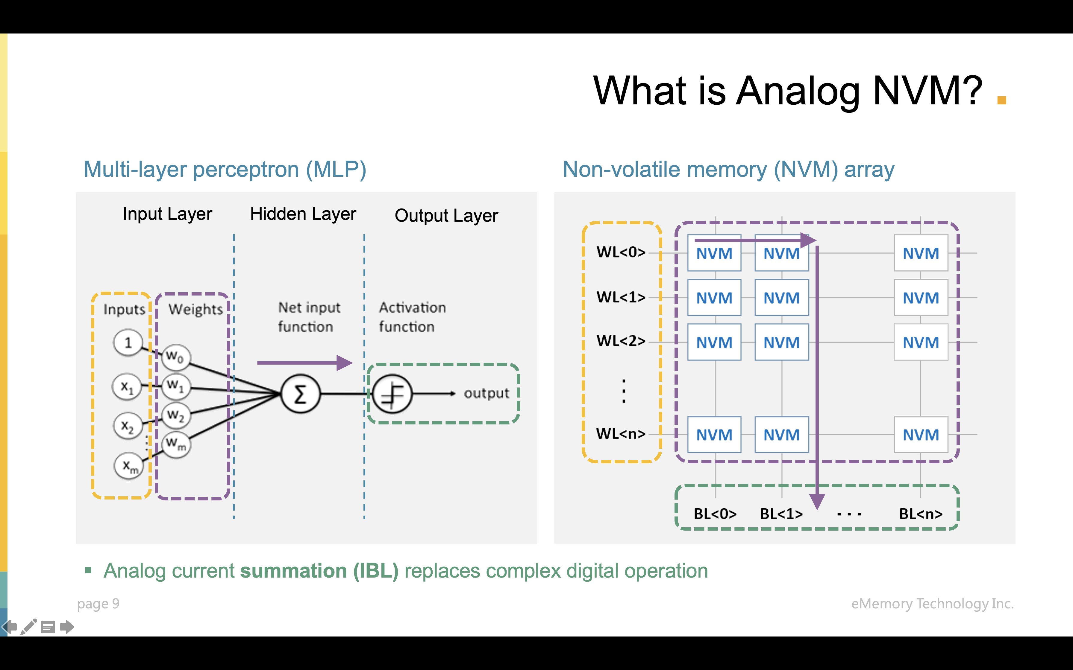 What is Analog NVM