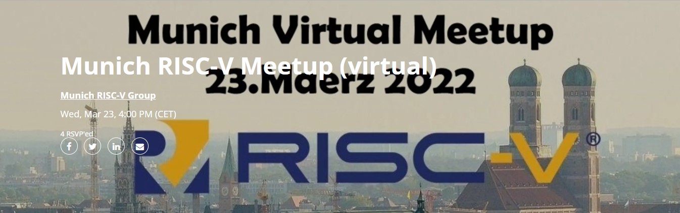 Munich Virtual meetup