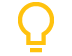 icon lightbulb lemon