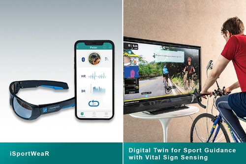 ITRI at CES 2023 Sports and Fitness Highlight Photo min