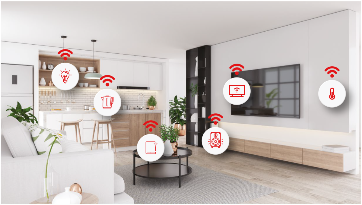 Connected devices in a home are good examples where securing embedded systems becomes important