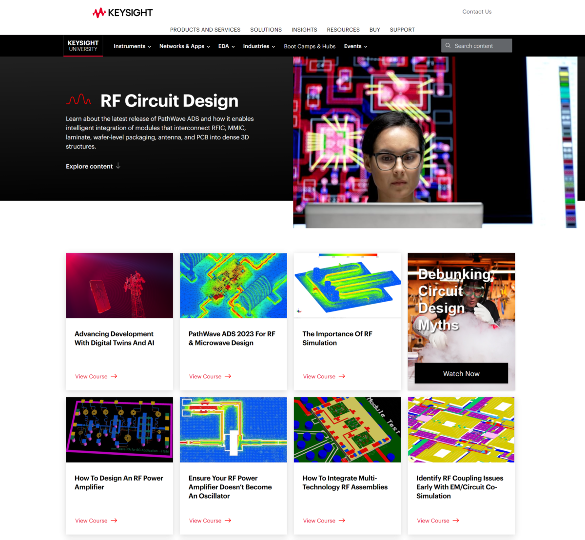 A curated EDA experience for RF Circuit Design by Keysight