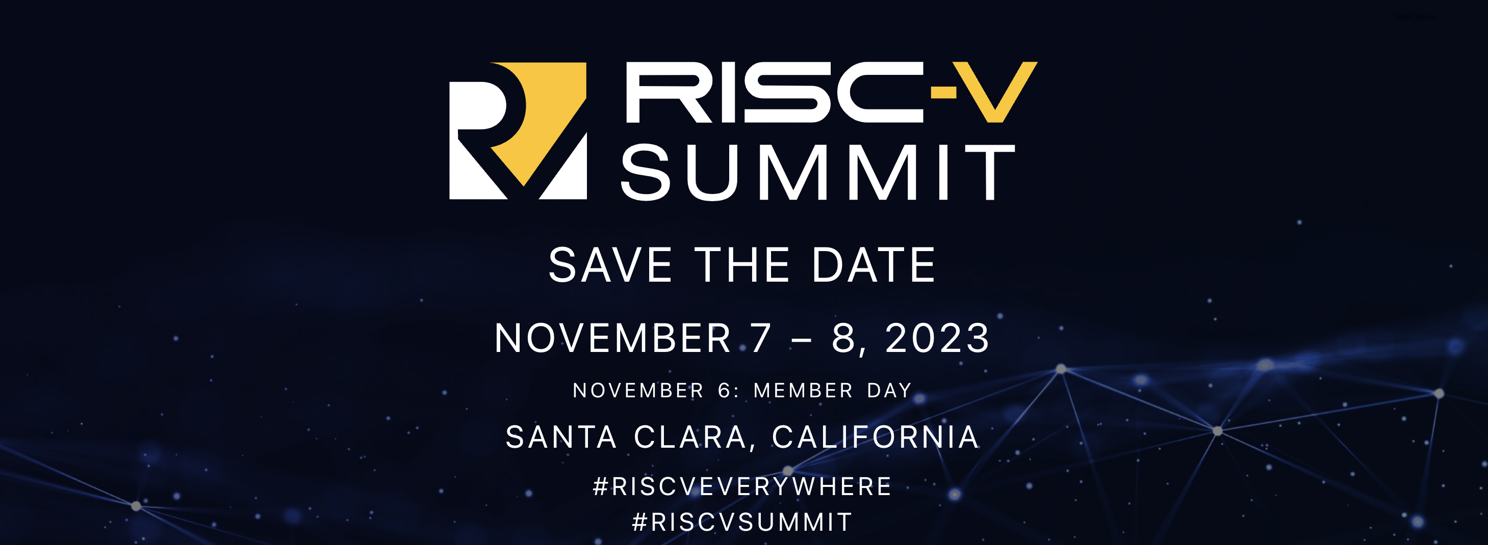 RISC V Summit North America 2023 – RISC V International