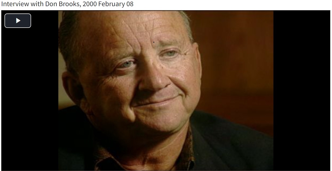 Don Brooks Interview 2000