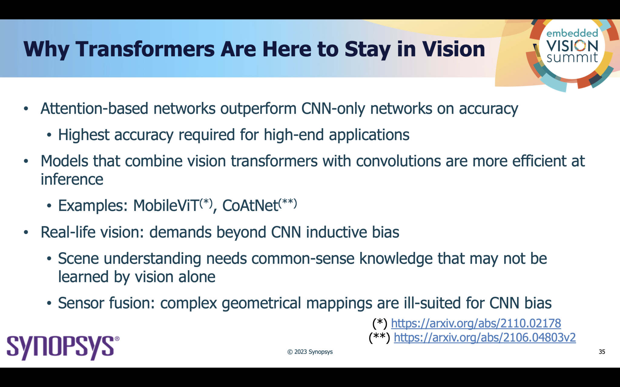 Transformers Transforming the Field of Computer Vision - SemiWiki