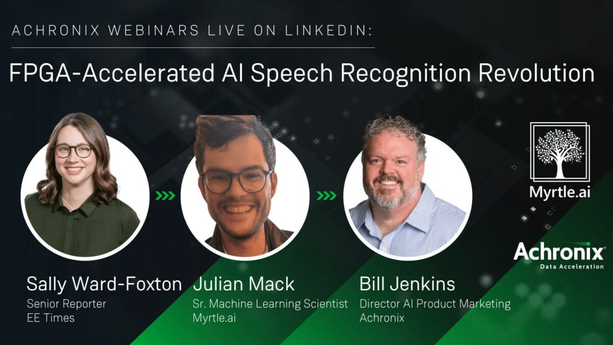 Achronix Webinar LinkedIn Conversational AI