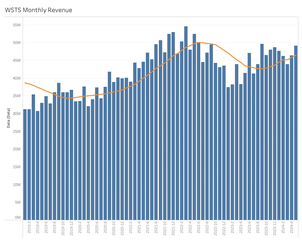 WSTS Monthly Revenue 2024