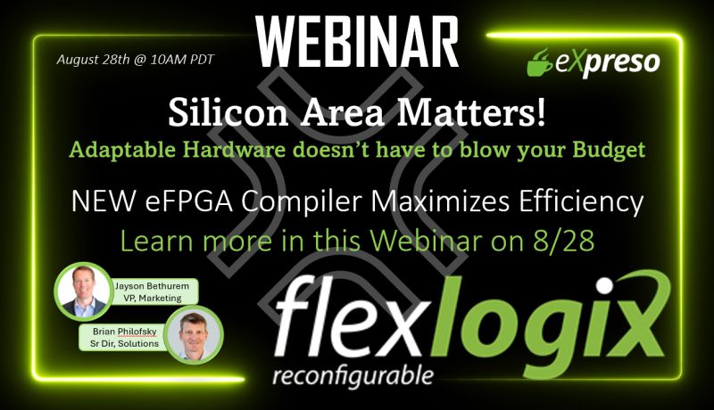 SemiWiki Flex Logix Webinar