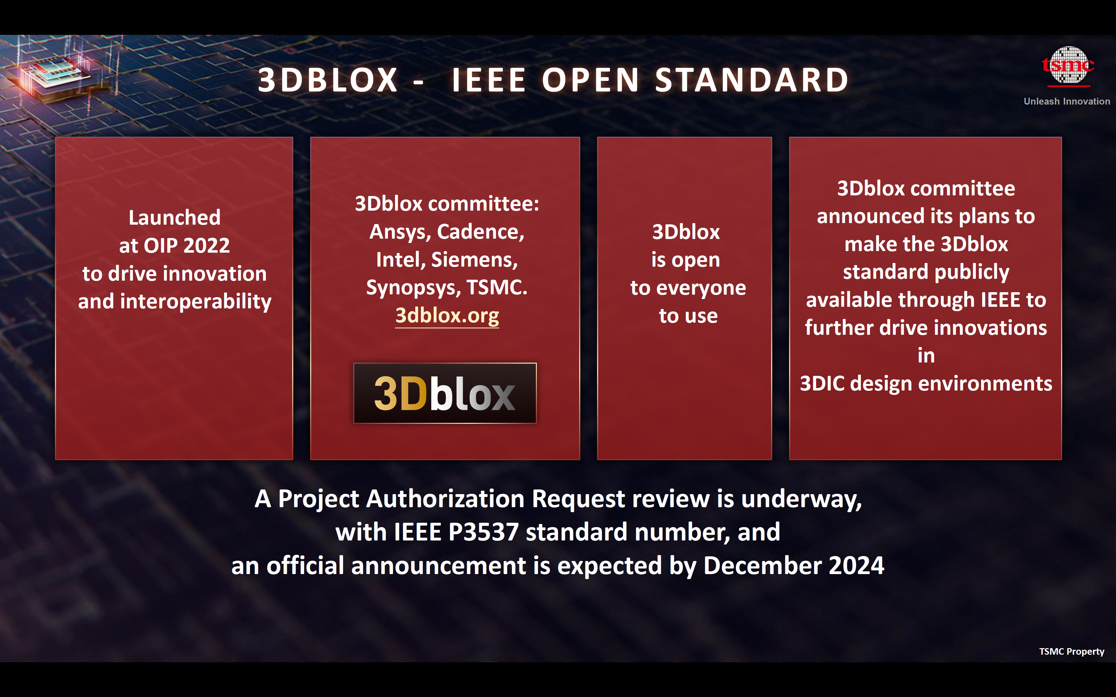 3DBlox IEEE Open Standard