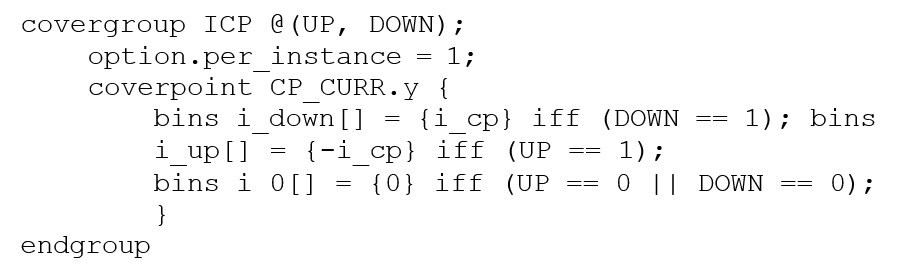 Covergroup to cover a signal value when another event occurred.