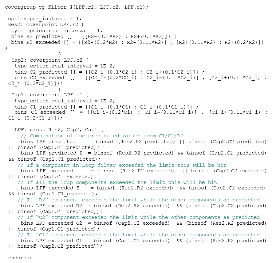 systemverilog Functional coverage