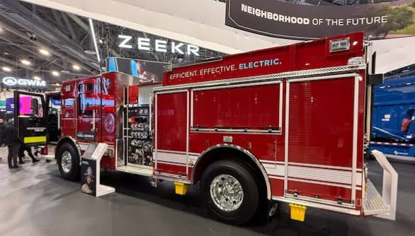 ELectric Fire Truck CES 2025