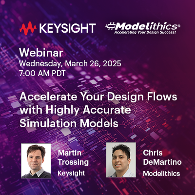 Keysight webinar 400x400 March 2025