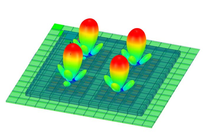 Antenna phased array simulation using Ansys HFSS