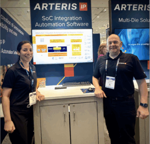 At the Arteris Booth At the Arteris Booth