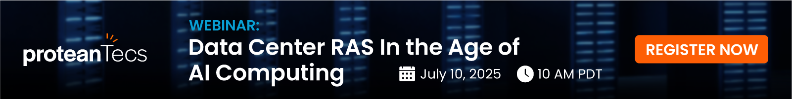 Data Center RAS in the Age of AI semiwiki banner 800x100px v4@2x