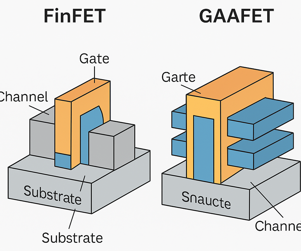 GAAFET versus FinFET Diagram SemiWiki