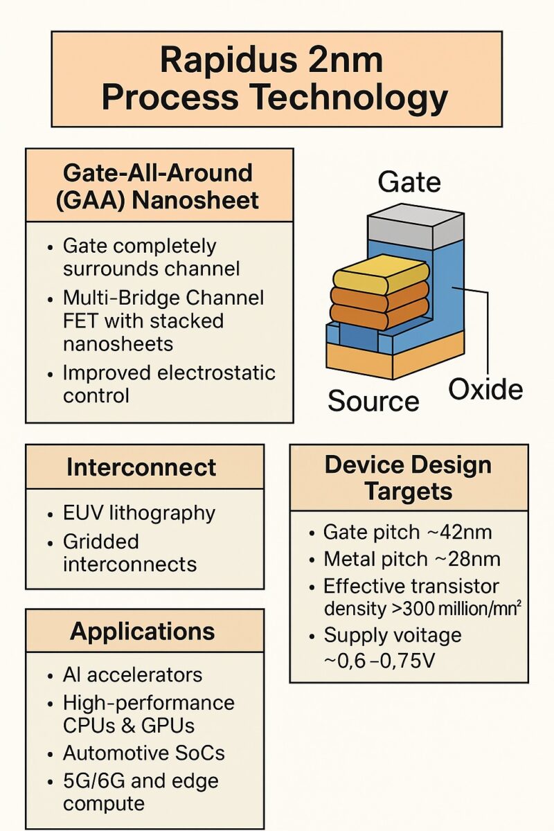 Rapidus 2nm Technology Wiki SemiWIki