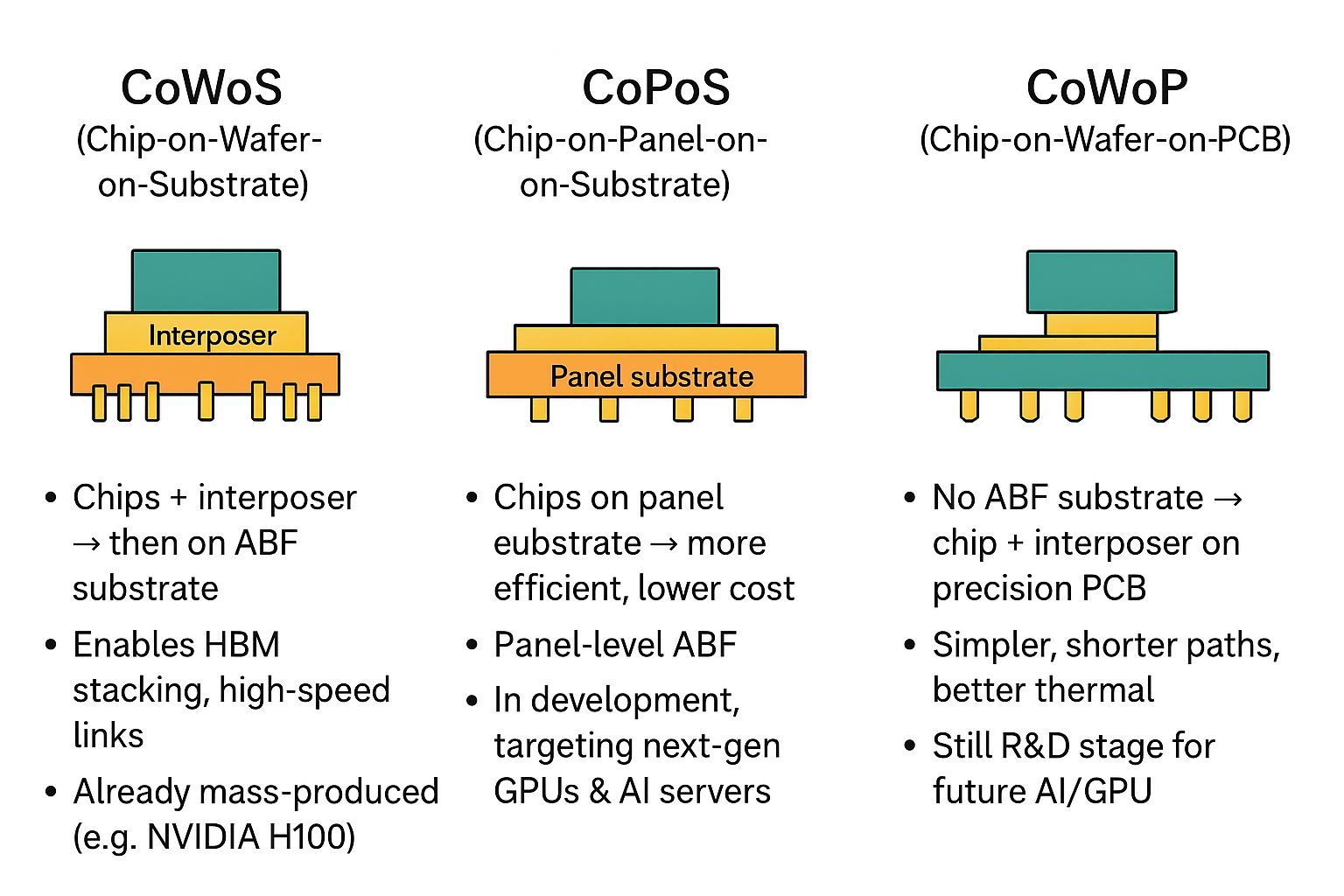 CoWoP Chip on wafer on PCB Wiki SemiWiki