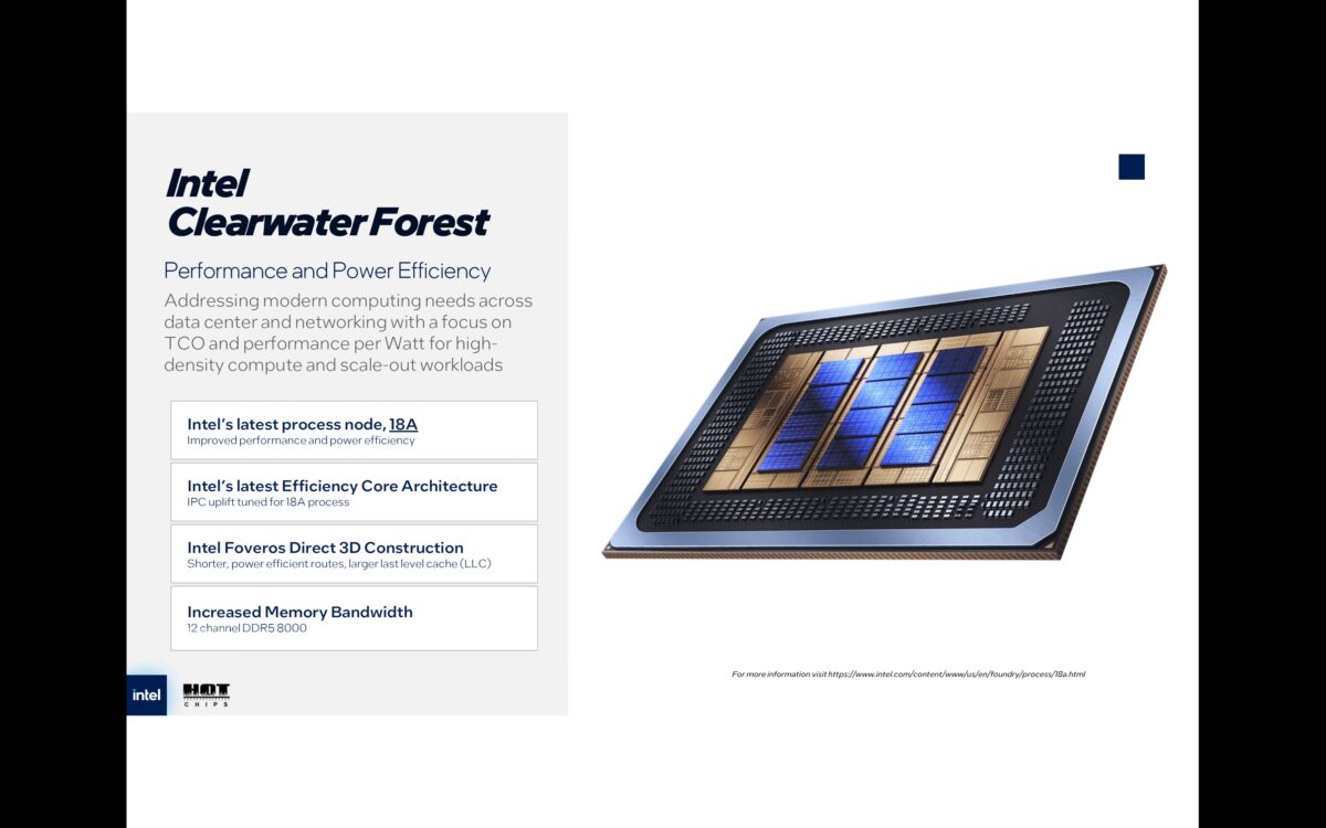 Intel Unveils Clearwater Forest: Power-Efficient Xeon for the Next ...
