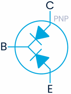 PNPBJT in a diode connected configuration