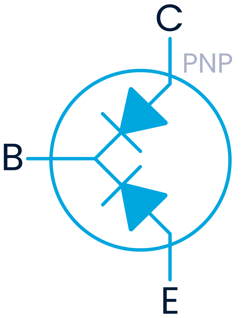 PNPBJT in a diode connected configuration