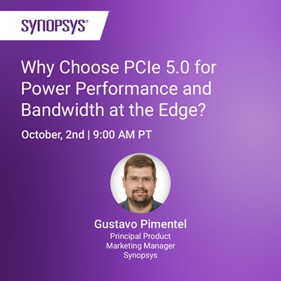 Synopsys pcie 5 webinar 400x400
