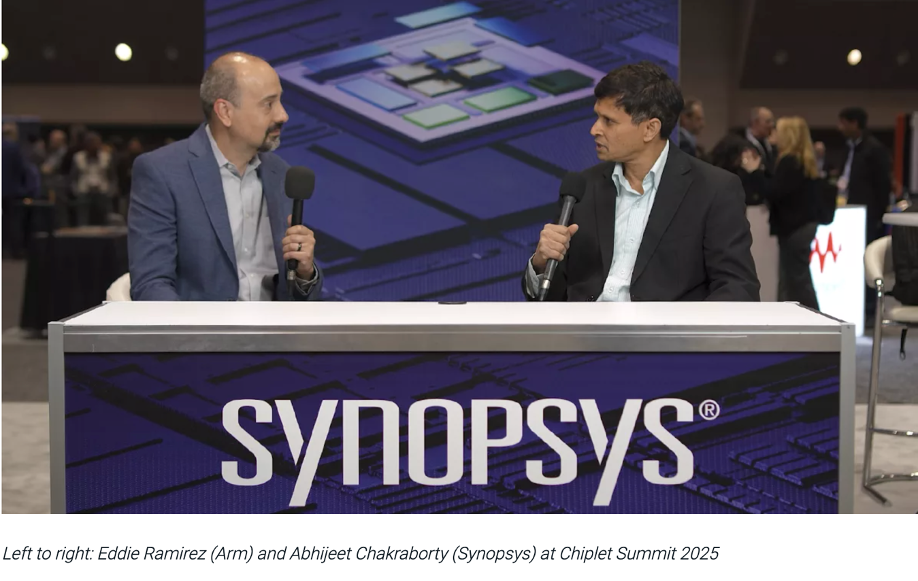 Arm Synopsys at Chiplet Summit