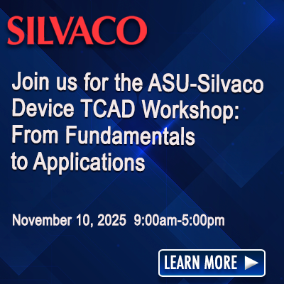 SILVACO ASU Workshop 400x400
