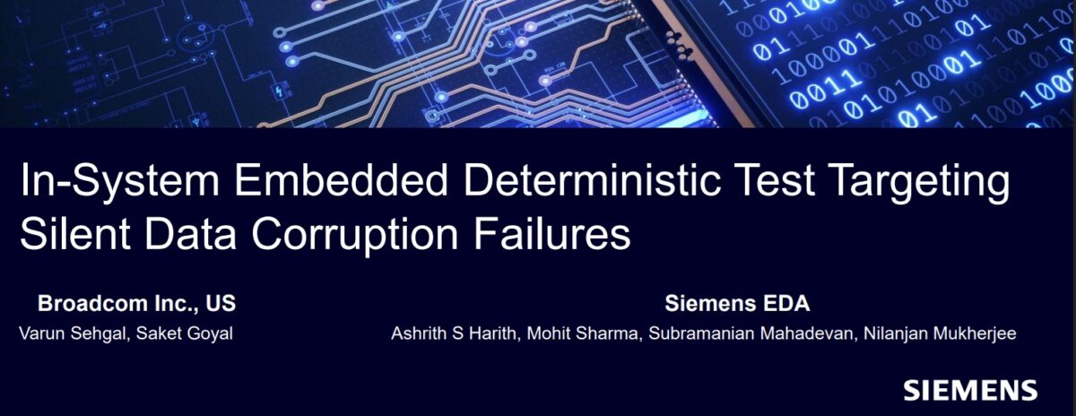 Siemens Broadcom TSMC OIP2025 SemiWiki Silent Data Corruption (SDC)