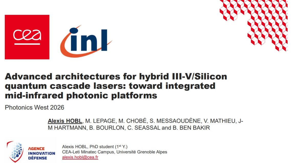 CAE INL 2025 II Hybrid III-V/Silicon Quantum Cascade Lasers