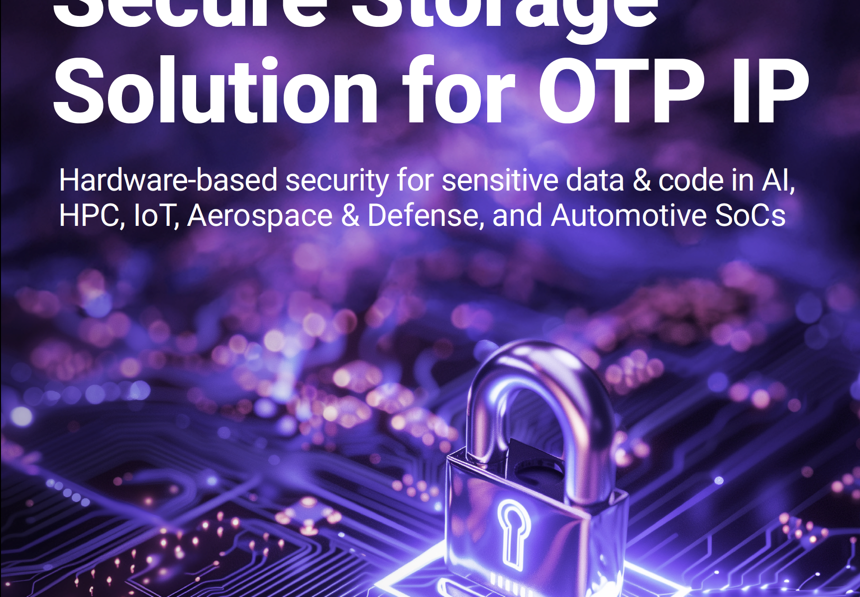 Synopsys Secure Storage Solution for OTP IP