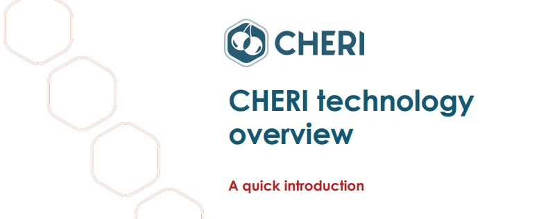 CHERI Technology Overview 2026