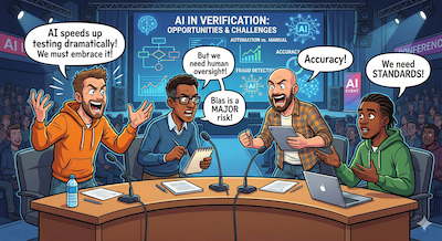 Energetic panel on AI in verification