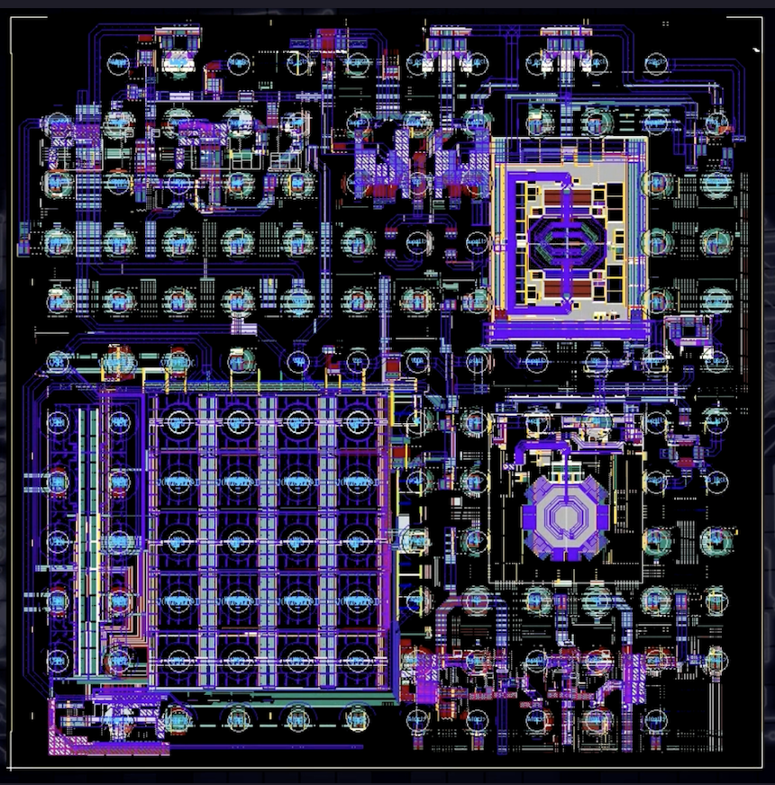 ABITCN2P2 Test Chip Layout