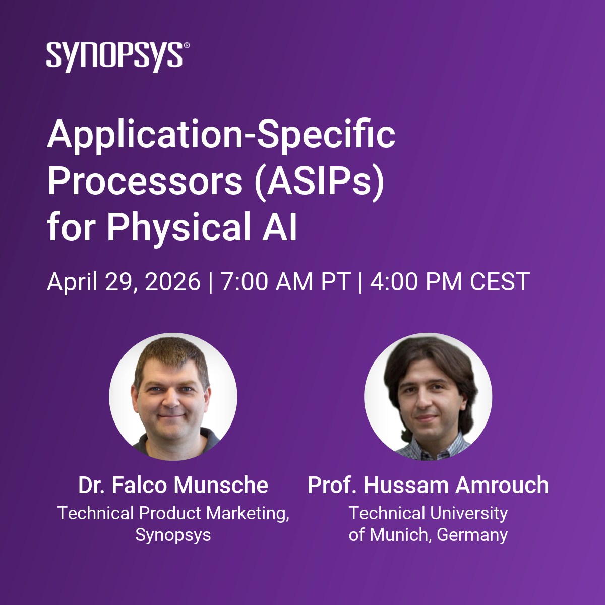 Synopsys ASIP webinar 800x800