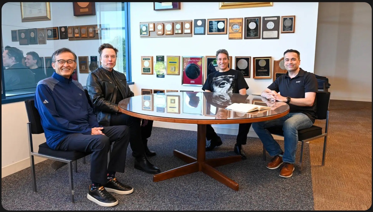 Terafab Elon Musk Lip Bu Tan Intel