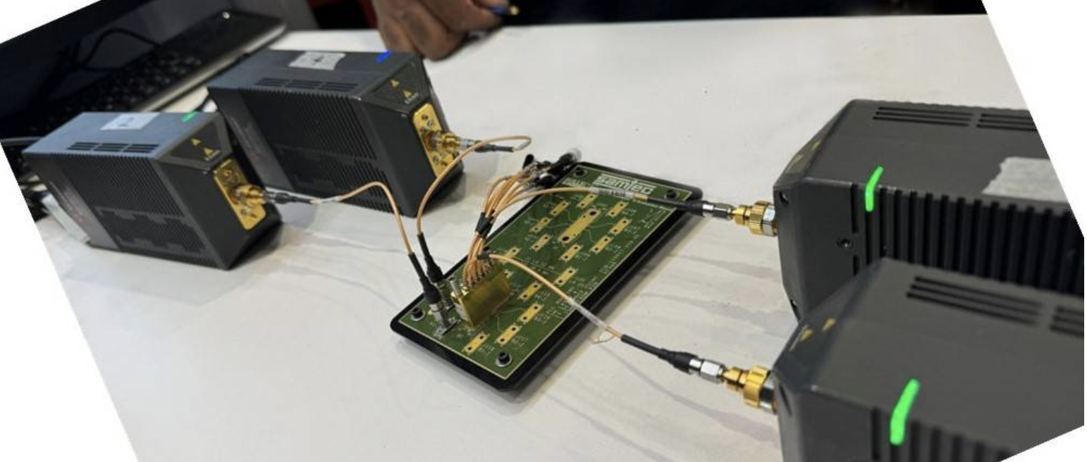 Keysight:Samtec demo hardware Keysight-Samtec demo hardware