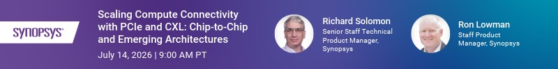 SNPS 216408 PCIe and CXL Webinar Ad 800x100px