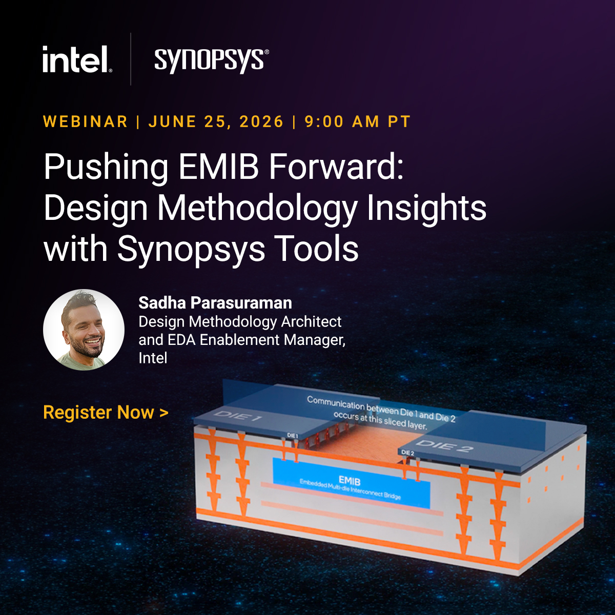 synopsys intel linkedin update 1200x1200 v3