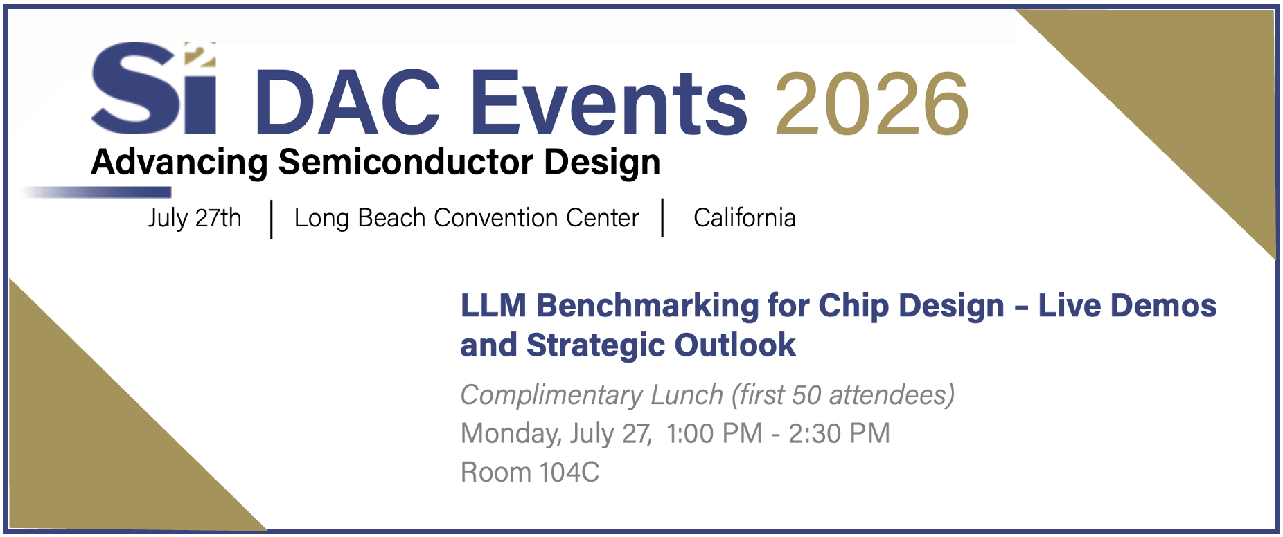Agentrys Weighs in on LLM Benchmarking for Chip Design at DAC 2026