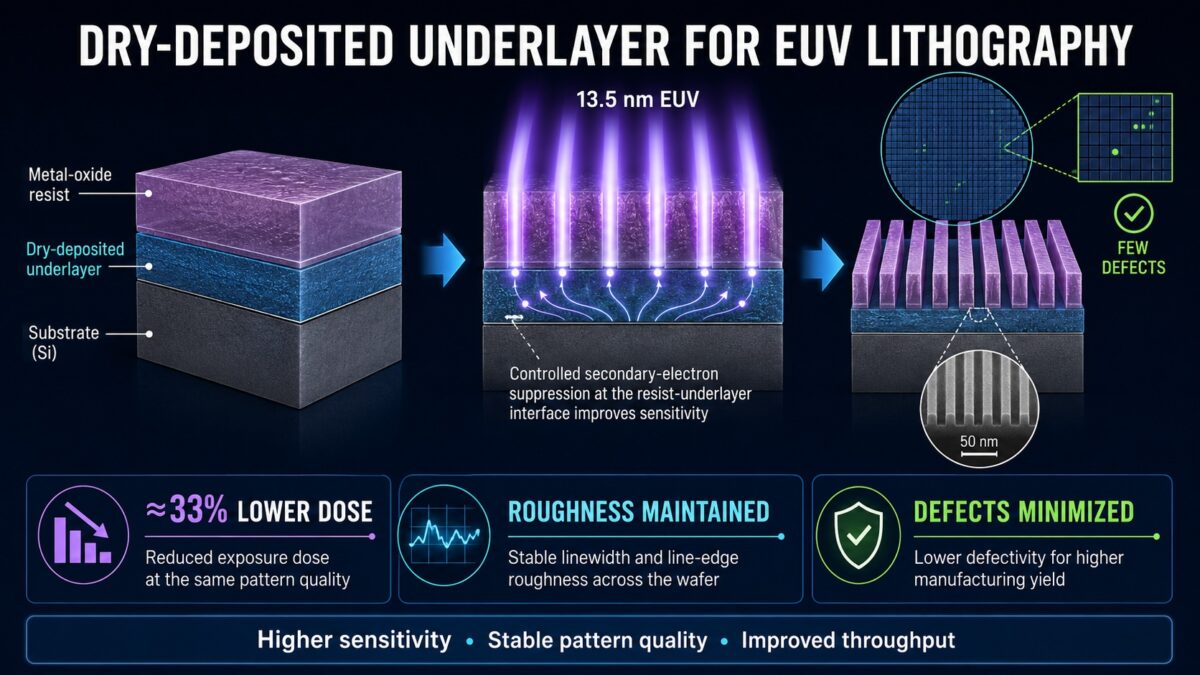 Reducing EUV Exposure Dose Through Underlayer Engineering Reducing EUV Exposure Dose Through Underlayer Engineering