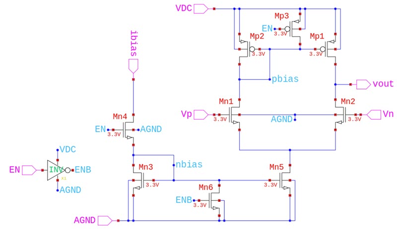 87450 fig2 transistor level error amplifier schematic 87450 fig2 transistor level error amplifier schematic spice